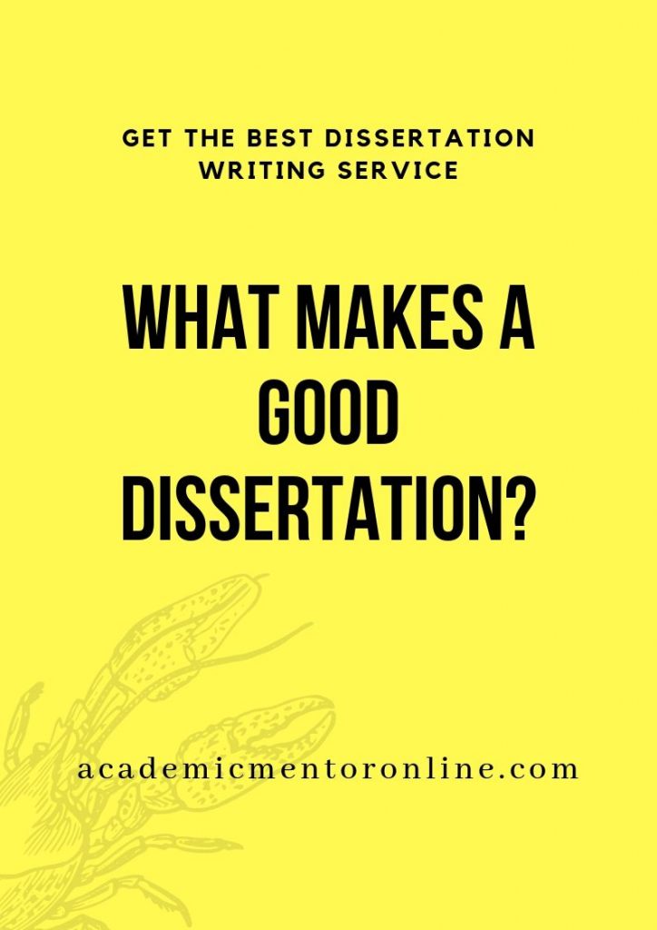 what makes up a dissertation